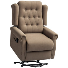 45 Lifting Riser and Recliner Armchair - Dark Brown