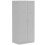 Double Paneled Door Wardrobe, with Shelves - Grey 1