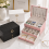 Large Lockable PU Leather Jewellery Organiser Box 3