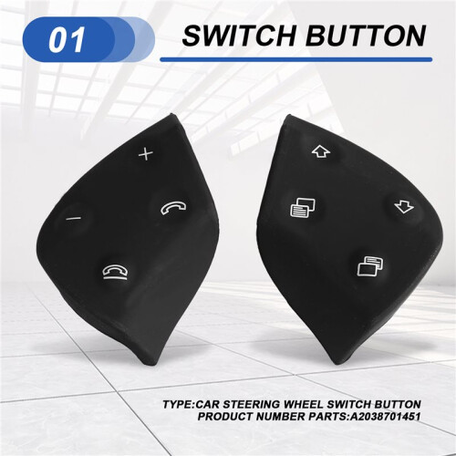 A2038701451 Car Steering Wheel  Button for - C Class W203 2001-2007 1