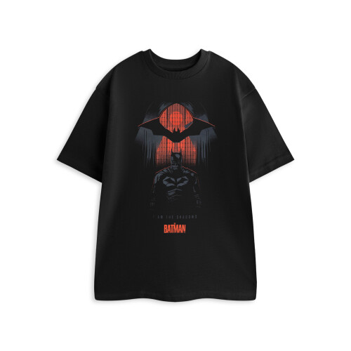 DC Comics (Medium) DC Comics The Batman Short Sleeved T-Shirt (Unisex Black)