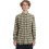 (S, Light Khaki) Volcom Mens Caden Plaid Long Sleeve Shirt 1
