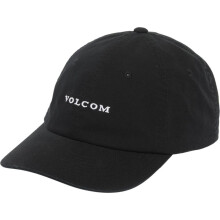 (One Size, Black) Volcom Mens Full Stone Washed Baseball Cap
