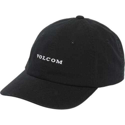 (One Size, Black) Volcom Mens Full Stone Washed Baseball Cap