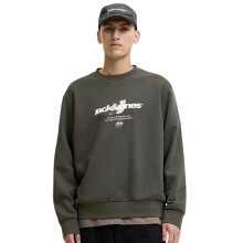 (S, Peat) Jack & Jones Mens JCO Club Crew Sweatshirt