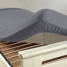 Fodera coprimaterasso in cotone INTIMITY 140x190cm grigio topo