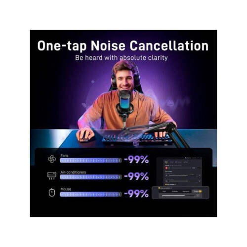 Microfono - MAONO - DM40 Pro-S - USB senza fili - Cardioide - LED RGB e braccio articolato 2