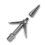 Point diameter 9 mm, double wing, round tip 1