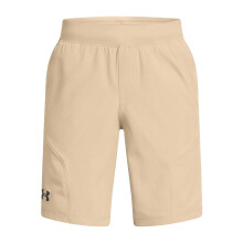(11-12 Years, Brown) Under Armour Boys Unstoppable Water Repellent Shorts
