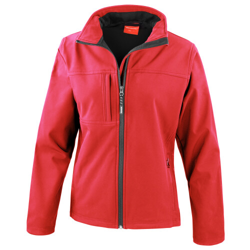 Result (S, Red) Result Womens Softshell Premium 3 Layer Performance Jacket (Waterproof, Windproof & Breathable)