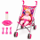 BiBi Doll Baby Doll with Foldable Buggy, Feeding Accessories Set, Magic Bottle & Dummy 10