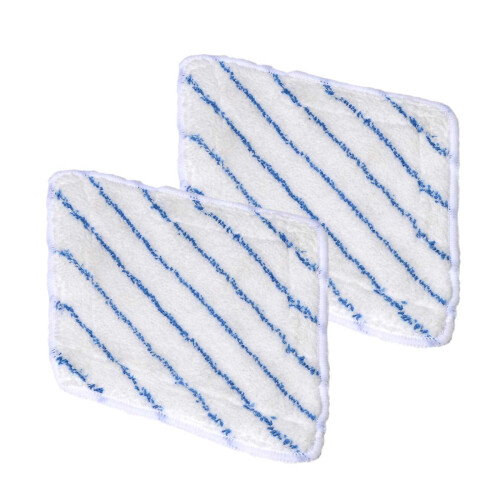 Microvezelpads voor stoommoppen, set van 2