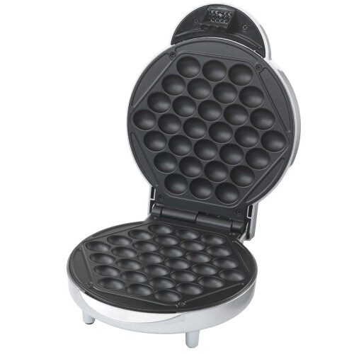 Bubble Wafelmaker met antiaanbaklaag en indicator