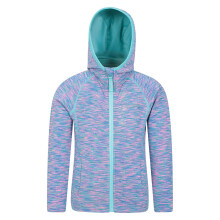 (13 Years, Blue) Mountain Warehouse Childrens/Kids Kayleigh II Stripe Full Zip Hoodie