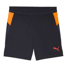 (S, Navy/Orange) Puma Childrens/Kids Cup Shorts
