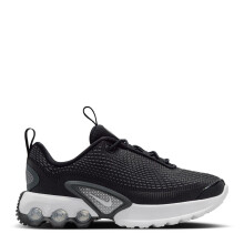 (11 UK Child, Black/White) Nike Childrens/Kids Air Max Mesh Trainers