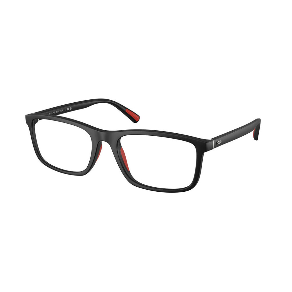 Polo Ralph Lauren , Matte Black Glasses, PH2291U 5504, Mojo Glasses - Image 4