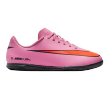 (4 UK, Pink/Black) Nike Childrens/Kids Mercurial Indoor Football Shoes