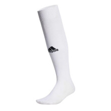 (2 UK-4 UK, White/Black) Adidas Unisex Adult Santos Football Socks