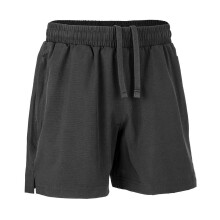 (7-8 Years, Black) Spiro Recycled Childrens/Kids Plain Shorts