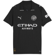 (9-10 Years, Black) Manchester City FC Childrens/Kids 25/26 Puma Away Kit