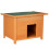 PawHut Caseta para Perro Marrón 82 x 58 x 58 cm 1