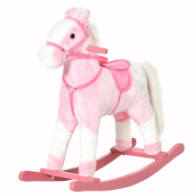 Caballito Balancín Rosa 74 x 28 x 65cm