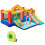 Outsunny Castillo Inflable Multicolor 380 x 370 x 230 cm 1