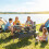 Outsunny Mesa de Camping Negro 93 x 55 x 68 cm 5