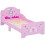 Homcom Cama Infantil Rosa 143 x 73 x 60 cm 1
