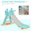 Homcom Tobogán Infantil Bicolor 147 x 82 x 85.5 cm 7