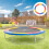 Homcom Cojín Borde Cama Elástica Multicolor Ø305 cm 2