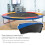 Homcom Cojín Borde Cama Elástica Multicolor Ø305 cm 5