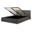 Beliani Ottoman Bed ORBEY Fabric Grey 140 x 200 cm (EU Double) 1