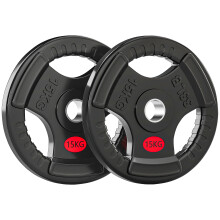 Discos de Pesa Negro 34 x 34 x 5 cm