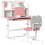 Escritorio Infantil Rosa 80 x 55 x 107.5 cm 1