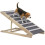 PawHut Rampa para Perro Bicolor 100 x 50 x 50 cm 1