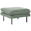 Beliani Ottoman VINTERBRO Fabric Light Green 1