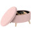 Homcom Banco de Almacenaje Rosa 71 x 51.5 x 42 cm 1