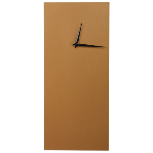 Beliani Wall Clock POMBAL Metal Gold