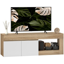 Mueble de TV Bicolor 140 x 40 x 48 cm
