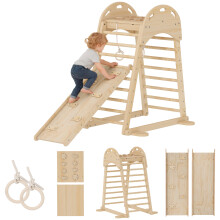 Triángulo de Escalada Marrón 180 x 89 x 59 cm