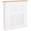 Homcom Cubre Radiadore Blanco 78 x 19 x 81 cm 1