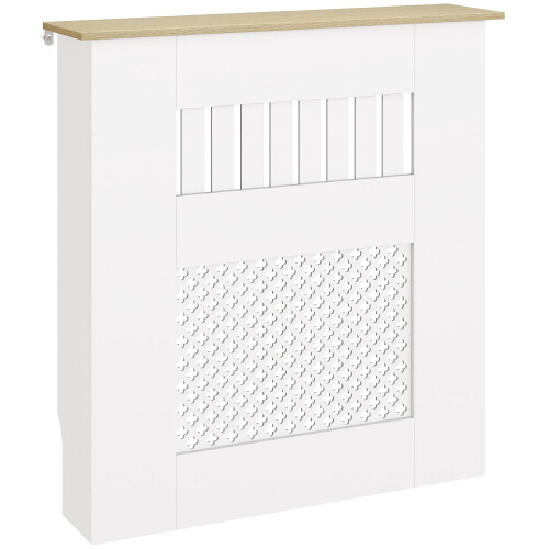 Homcom Cubre Radiadore Blanco 78 x 19 x 81 cm