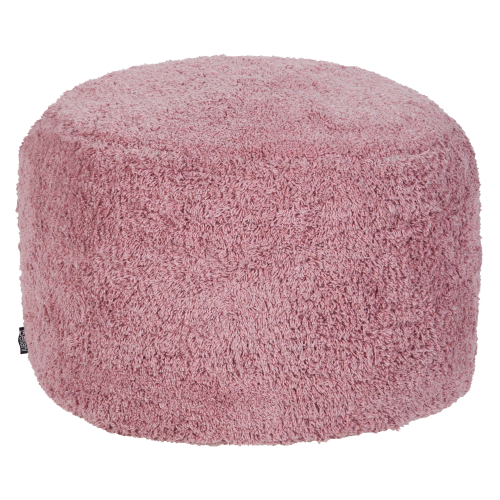 Beliani Pouffe KANDHKOT Cotton Pink
