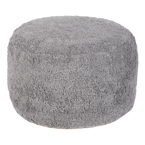 Beliani Pouffe KANDHKOT Cotton Grey