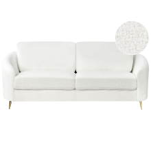 Sofa 3 Seater TROSA Boucle White