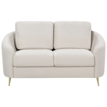 Sofa 2 Seater TROSA Fabric Light Beige