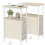 Homcom Mesas Auxiliare Marrón 20 x 40 x 63 cm 1