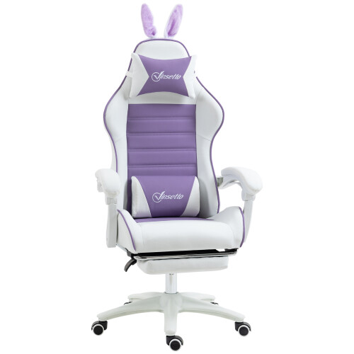 Vinsetto Silla Gaming Violeta 65 x 63 x 142 cm